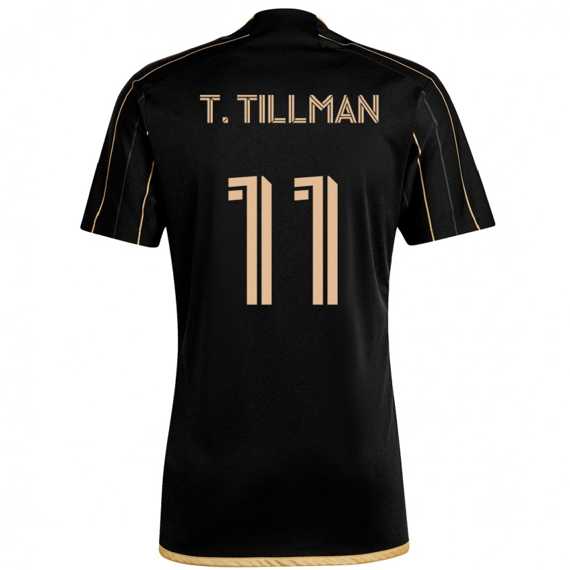 Danxen Kinder Timothy Tillman #11 Weiß Braun Heimtrikot Trikot 2025/26 T-Shirt Schweiz