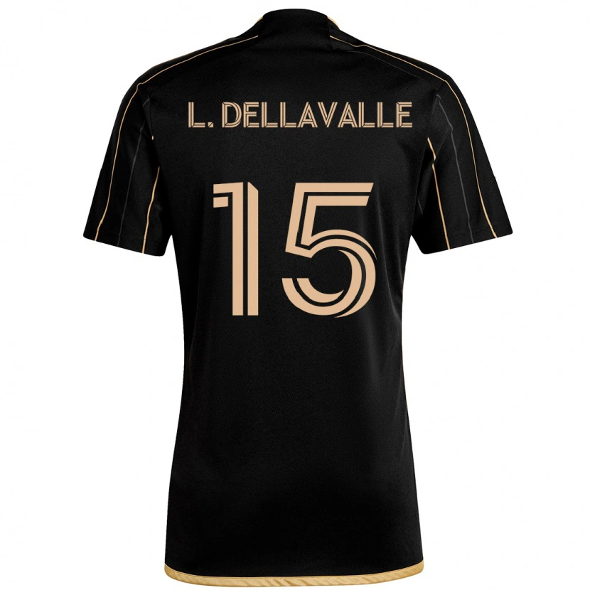 Danxen Kinder Lorenzo Dellavalle #15 Weiß Braun Heimtrikot Trikot 2025/26 T-Shirt Schweiz