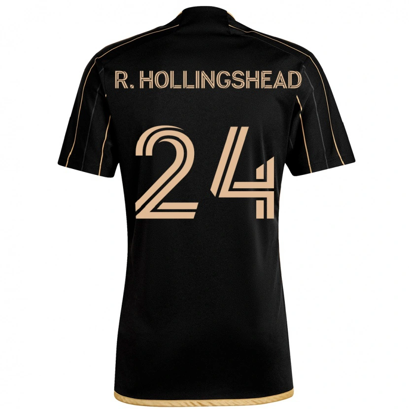 Danxen Kinder Ryan Hollingshead #24 Weiß Braun Heimtrikot Trikot 2025/26 T-Shirt Schweiz