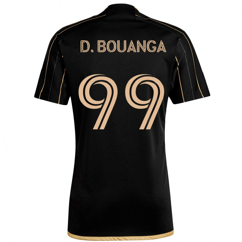 Danxen Kinder Denis Bouanga #99 Weiß Braun Heimtrikot Trikot 2025/26 T-Shirt Schweiz