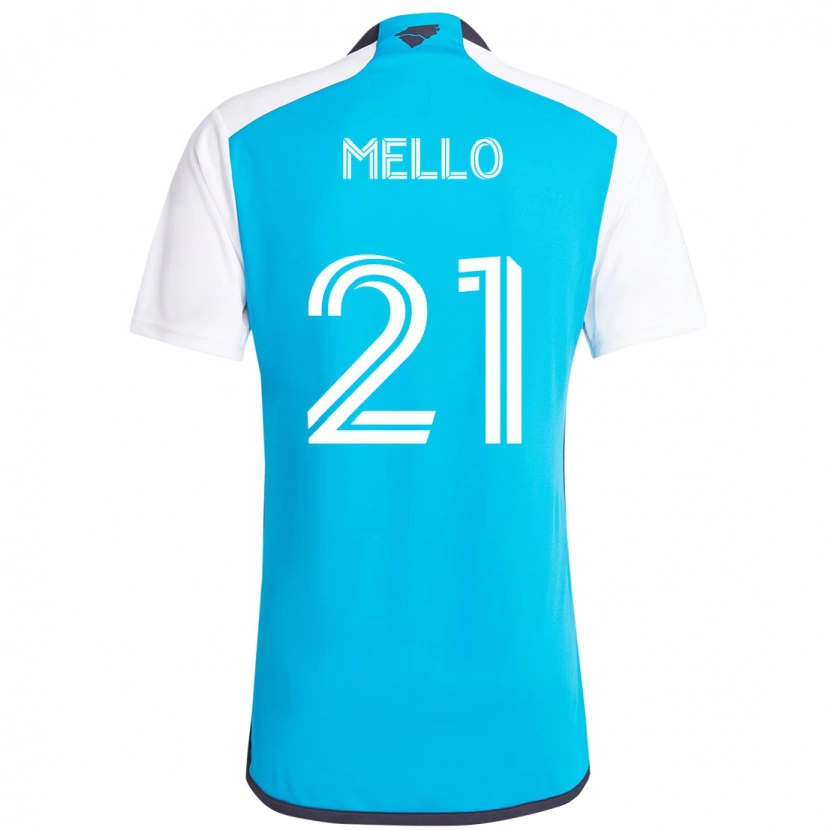 Danxen Kinder Vinicius Mello #21 Schwarz Weiß Heimtrikot Trikot 2025/26 T-Shirt Schweiz