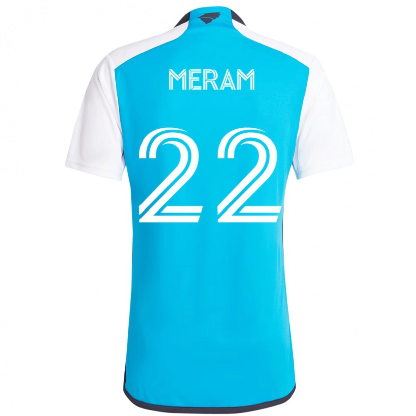 Danxen Kinder Justin Meram #22 Schwarz Weiß Heimtrikot Trikot 2025/26 T-Shirt Schweiz