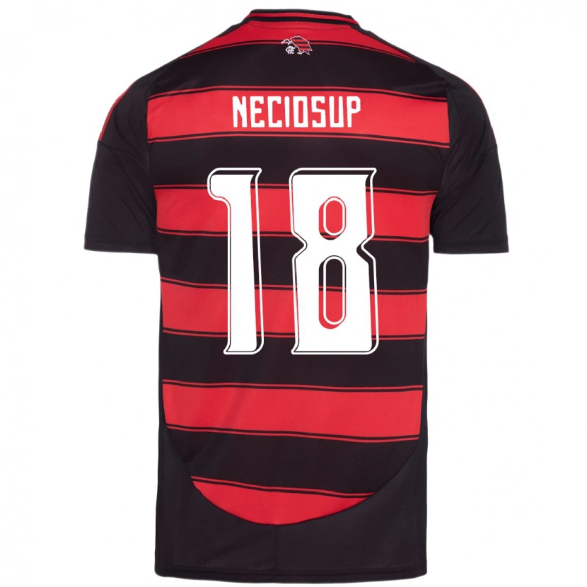 Danxen Kinder Adriano Neciosup #18 Weiß Rot Heimtrikot Trikot 2025/26 T-Shirt Schweiz