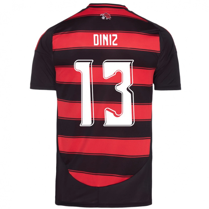 Danxen Kinder Renata Diniz #13 Weiß Rot Heimtrikot Trikot 2025/26 T-Shirt Schweiz