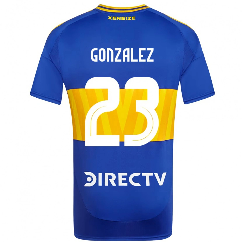 Danxen Kinder Diego Gonzalez #23 Weiß Blau Heimtrikot Trikot 2025/26 T-Shirt Schweiz