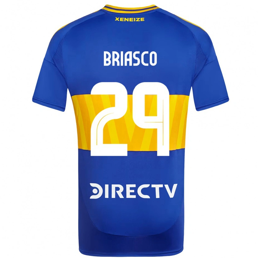 Danxen Kinder Norberto Briasco #29 Weiß Blau Heimtrikot Trikot 2025/26 T-Shirt Schweiz