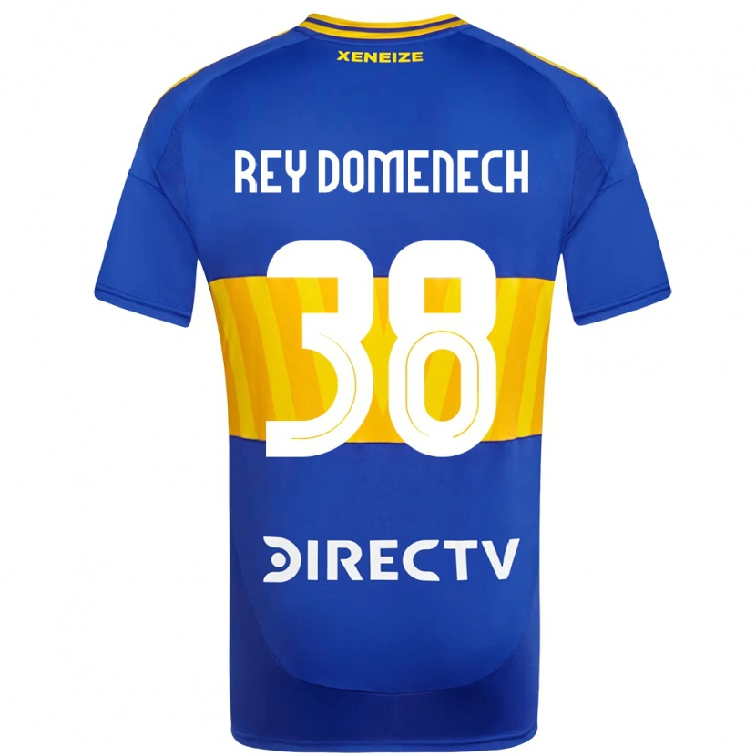 Danxen Kinder Camilo Rey Domenech #38 Weiß Blau Heimtrikot Trikot 2025/26 T-Shirt Schweiz