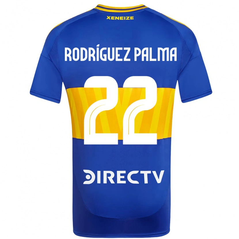 Danxen Kinder Joaquina Rodríguez Palma #22 Weiß Blau Heimtrikot Trikot 2025/26 T-Shirt Schweiz