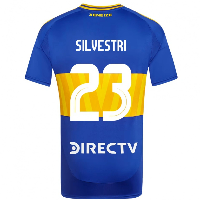 Danxen Kinder Delfina Silvestri #23 Weiß Blau Heimtrikot Trikot 2025/26 T-Shirt Schweiz