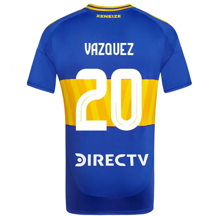 Danxen Kinder Constanza Vazquez #20 Weiß Blau Heimtrikot Trikot 2025/26 T-Shirt Schweiz