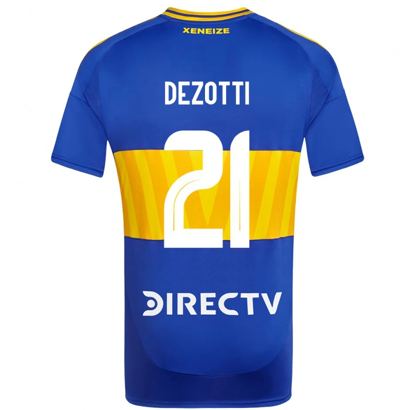 Danxen Kinder Martina Dezotti #21 Weiß Blau Heimtrikot Trikot 2025/26 T-Shirt Schweiz