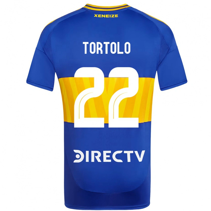 Danxen Kinder Dulce Tortolo #22 Weiß Blau Heimtrikot Trikot 2025/26 T-Shirt Schweiz