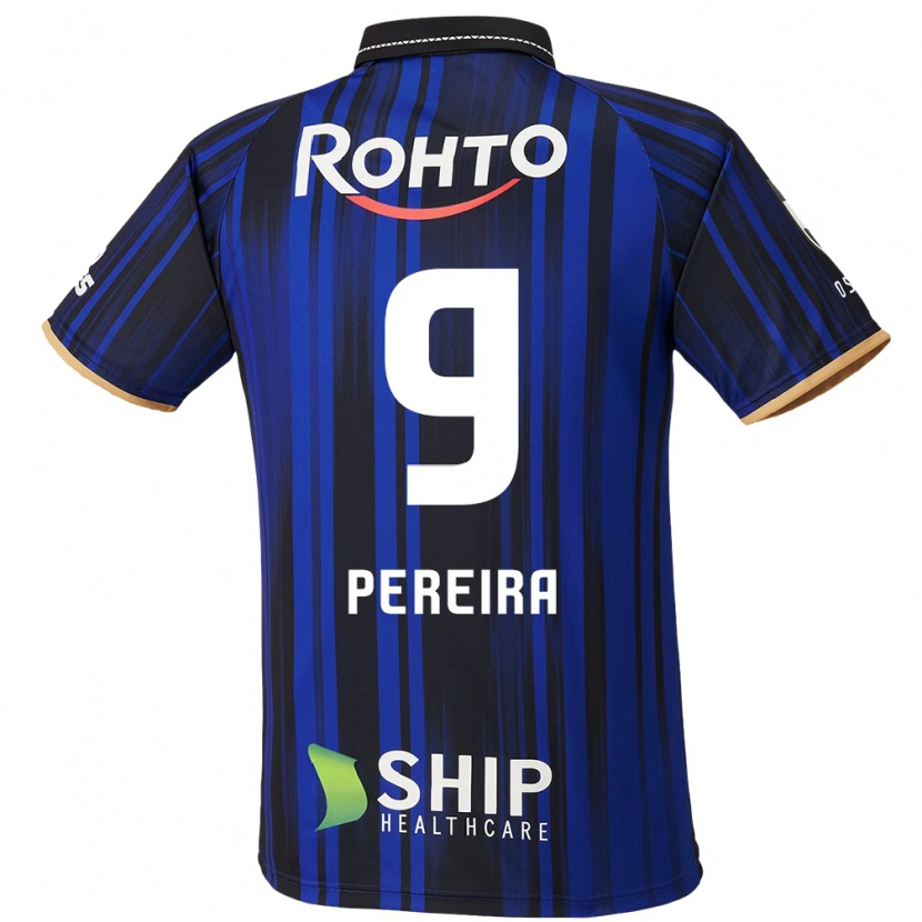 Danxen Kinder Leandro Pereira #9 Weiß Blau Schwarz Heimtrikot Trikot 2025/26 T-Shirt Schweiz