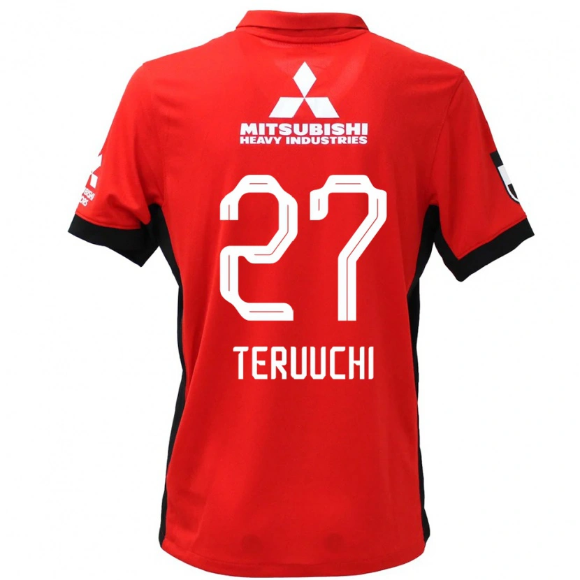 Danxen Kinder Toshikazu Teruuchi #27 Weiß Schwarz Heimtrikot Trikot 2025/26 T-Shirt Schweiz