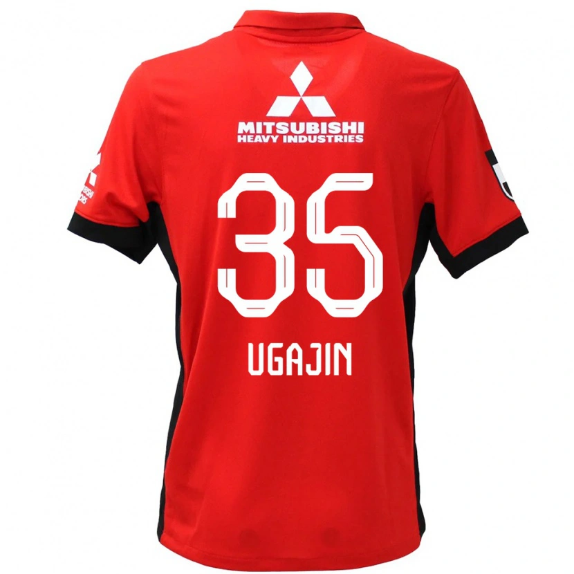 Danxen Kinder Tomoya Ugajin #35 Weiß Schwarz Heimtrikot Trikot 2025/26 T-Shirt Schweiz