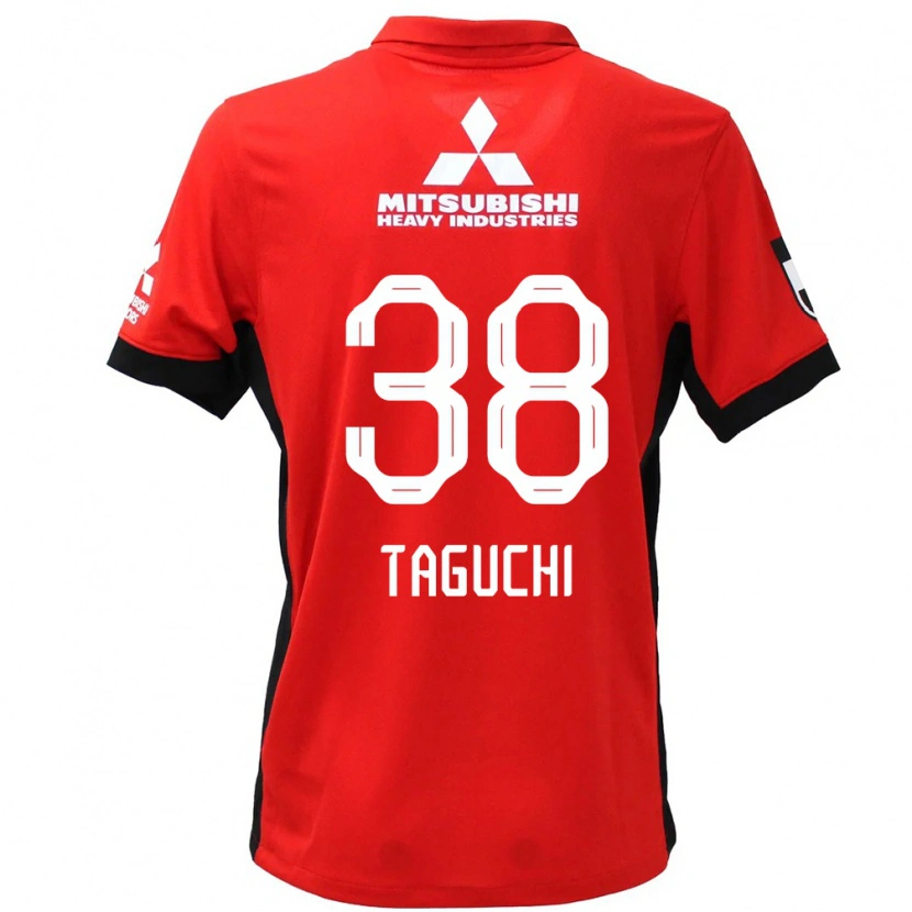 Danxen Kinder Keita Taguchi #38 Weiß Schwarz Heimtrikot Trikot 2025/26 T-Shirt Schweiz