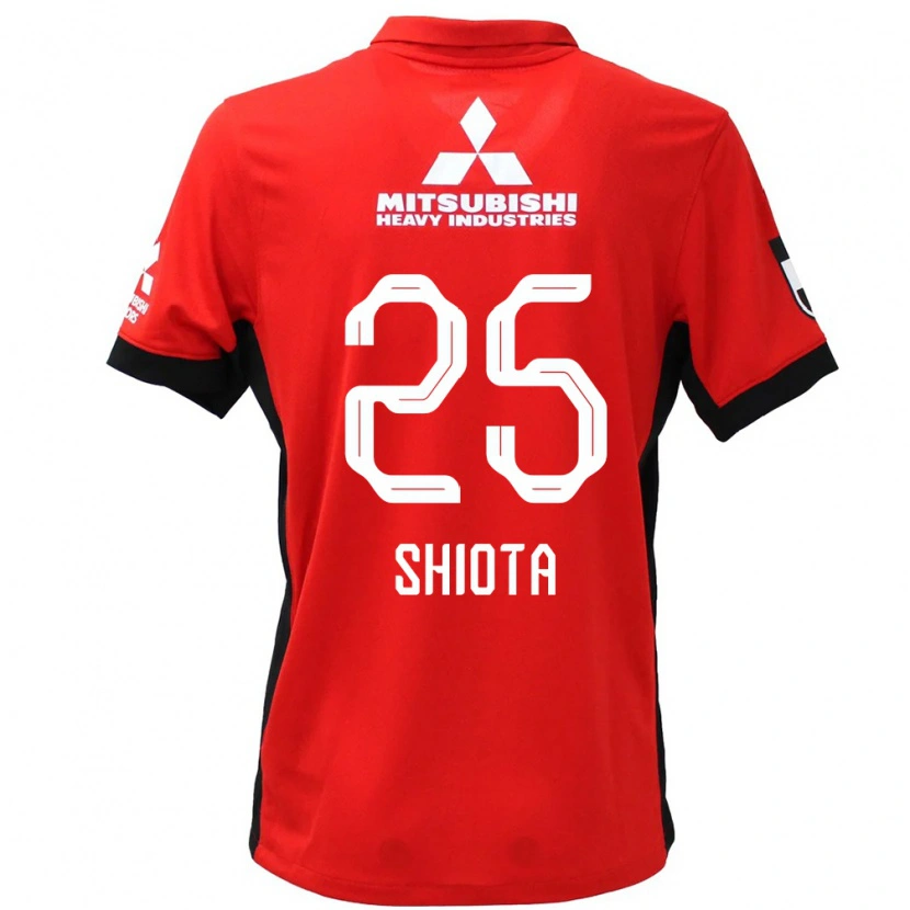 Danxen Kinder Hitoshi Shiota #25 Weiß Schwarz Heimtrikot Trikot 2025/26 T-Shirt Schweiz