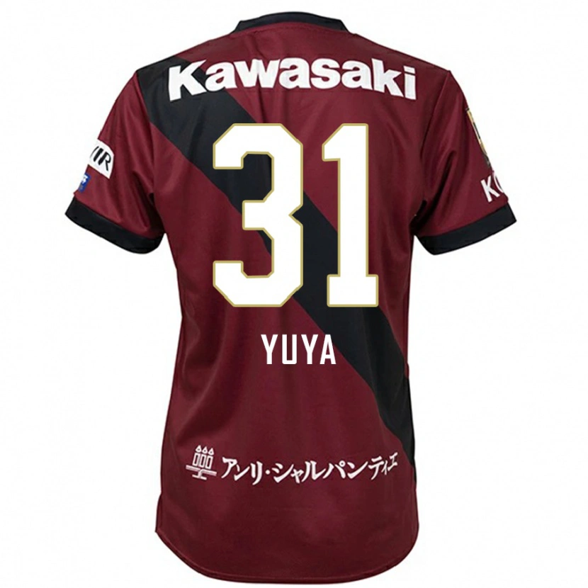 Danxen Kinder Yuya Nakasaka #31 Weiß Schwarz Heimtrikot Trikot 2025/26 T-Shirt Schweiz