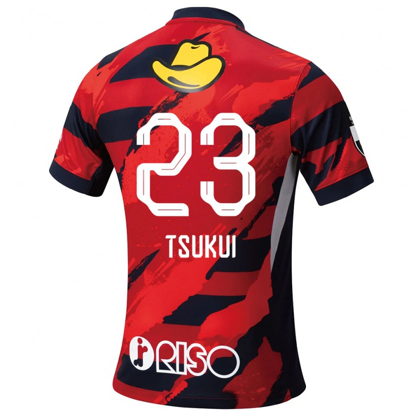 Danxen Kinder Keisuke Tsukui #23 Weiß Schwarz Heimtrikot Trikot 2025/26 T-Shirt Schweiz