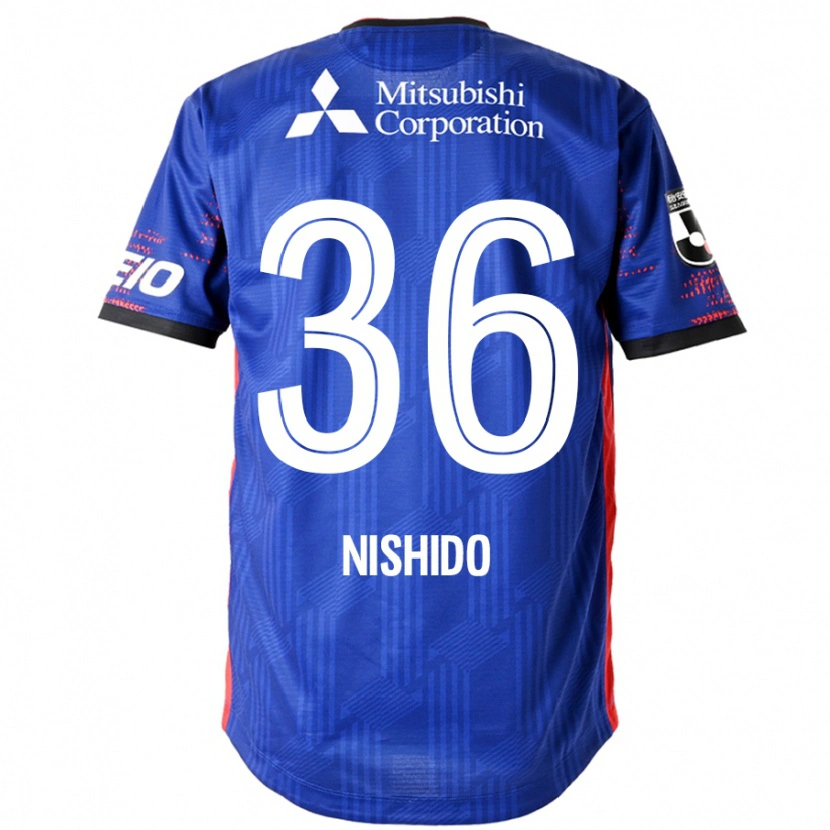 Danxen Kinder Hisatoshi Nishido #36 Weiß Schwarz Heimtrikot Trikot 2025/26 T-Shirt Schweiz