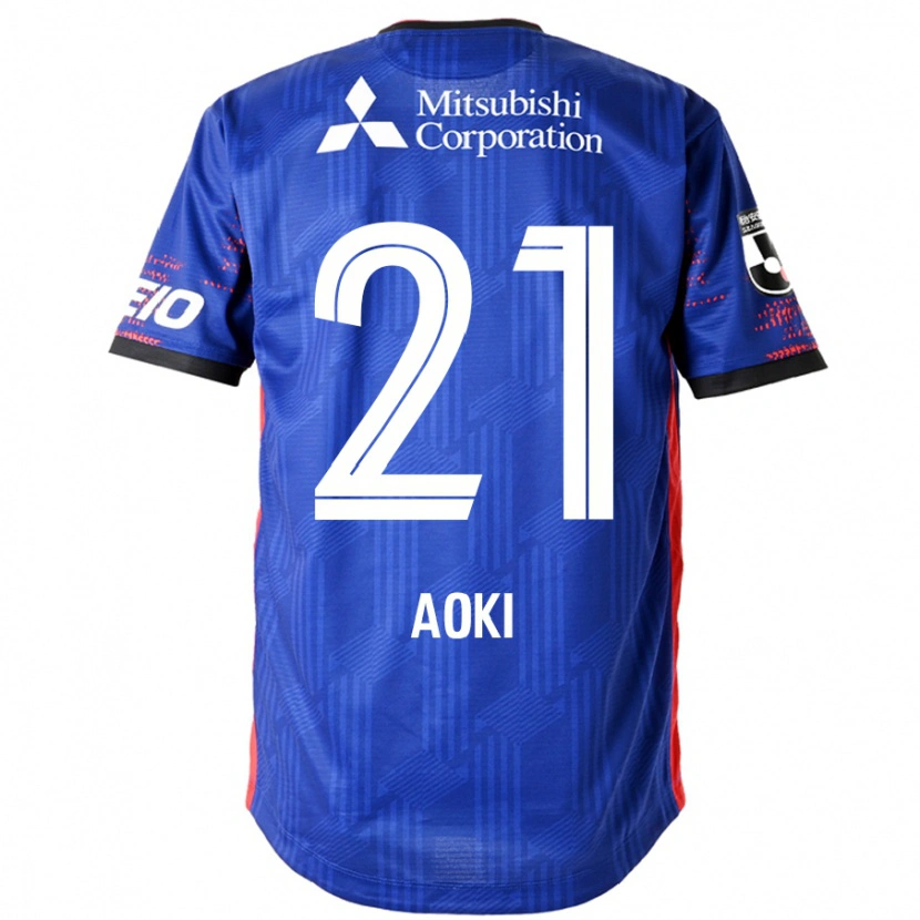 Danxen Kinder Takuya Aoki #21 Weiß Schwarz Heimtrikot Trikot 2025/26 T-Shirt Schweiz