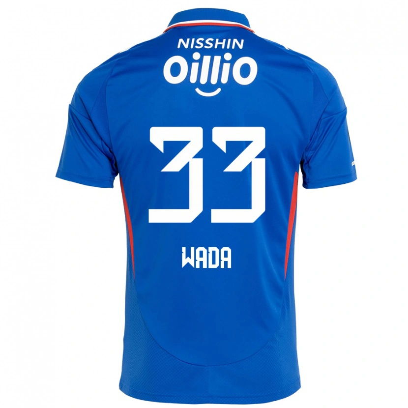 Danxen Kinder Takuya Wada #33 Weiß Königsblau Heimtrikot Trikot 2025/26 T-Shirt Schweiz