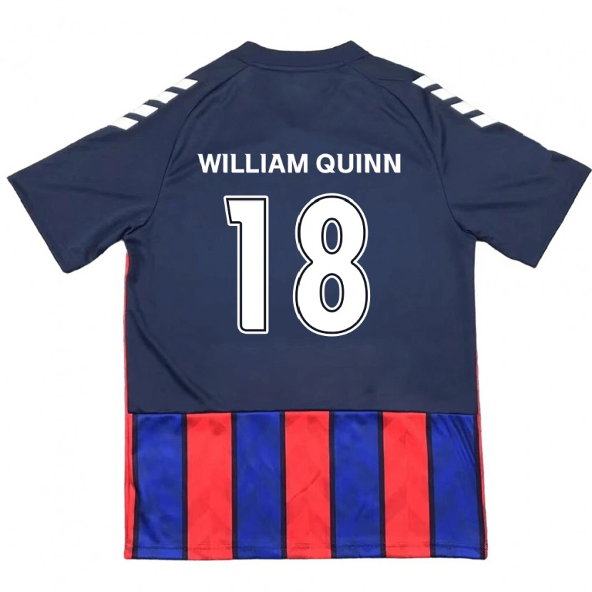 Danxen Kinder Max William Quinn #18 Off-White Rot Heimtrikot Trikot 2025/26 T-Shirt Schweiz