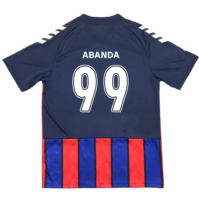 Danxen Kinder Leroy Abanda #99 Off-White Rot Heimtrikot Trikot 2025/26 T-Shirt Schweiz