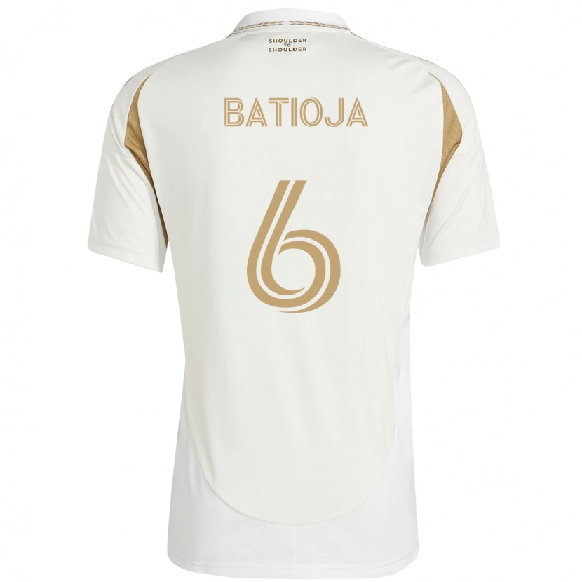 Danxen Kinder Jeremy Batioja #6 Schwarz Braun Auswärtstrikot Trikot 2025/26 T-Shirt Schweiz