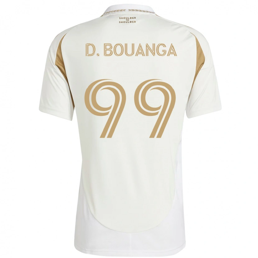 Danxen Kinder Denis Bouanga #99 Schwarz Braun Auswärtstrikot Trikot 2025/26 T-Shirt Schweiz