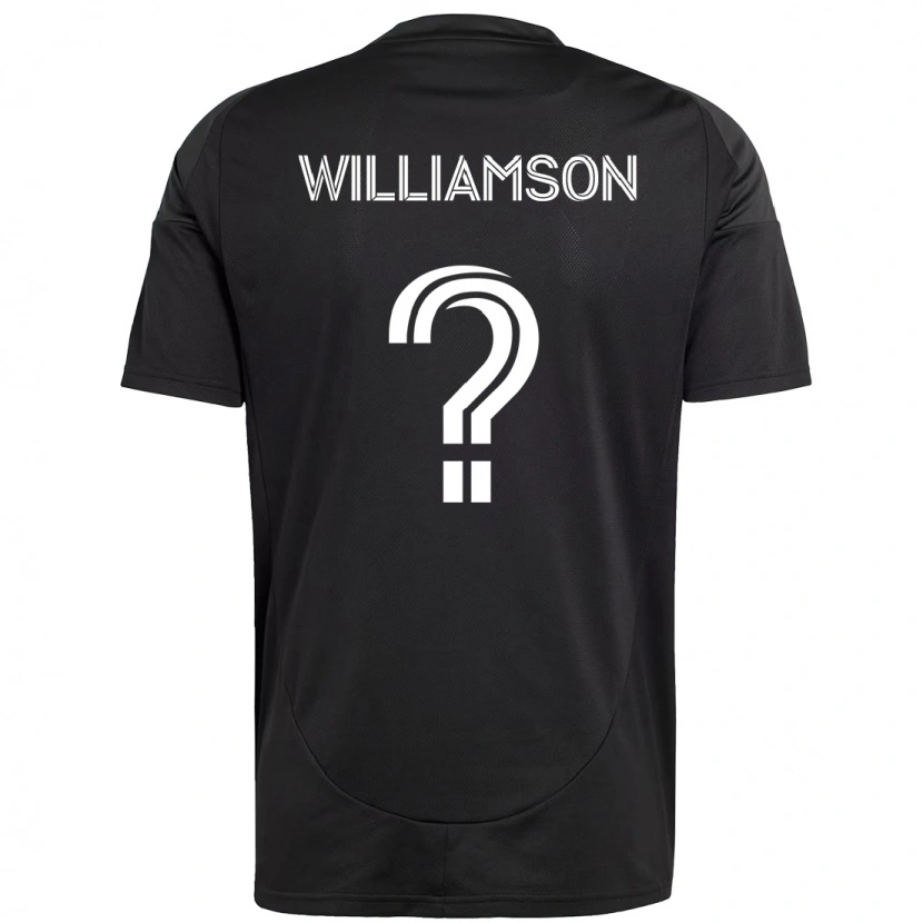 Danxen Kinder Eryk Williamson #0 Himmelblau Weiß Auswärtstrikot Trikot 2025/26 T-Shirt Schweiz