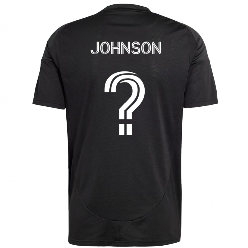 Danxen Kinder Tate Johnson #0 Himmelblau Weiß Auswärtstrikot Trikot 2025/26 T-Shirt Schweiz