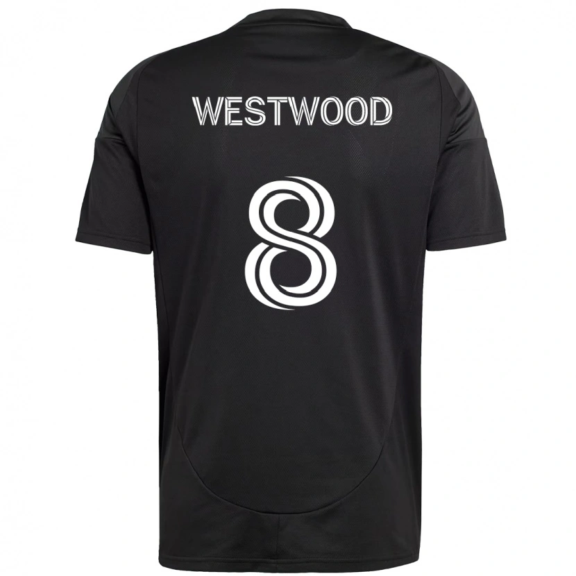 Danxen Kinder Ashley Westwood #8 Himmelblau Weiß Auswärtstrikot Trikot 2025/26 T-Shirt Schweiz