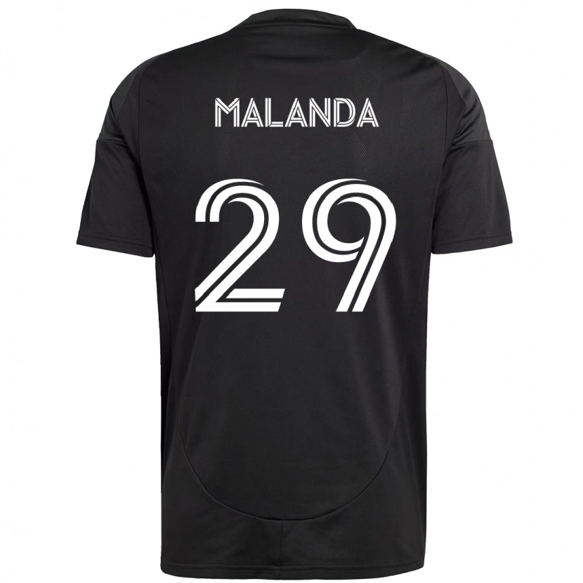 Danxen Kinder Adilson Malanda #29 Himmelblau Weiß Auswärtstrikot Trikot 2025/26 T-Shirt Schweiz