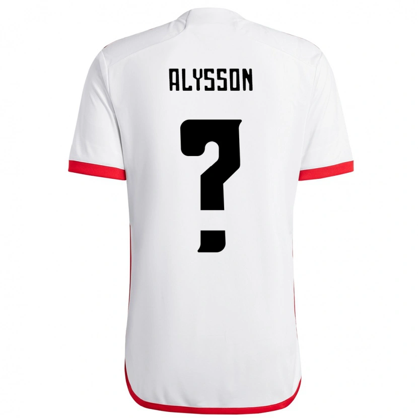 Danxen Kinder Alysson Aguiar #0 Rot Schwarz Auswärtstrikot Trikot 2025/26 T-Shirt Schweiz