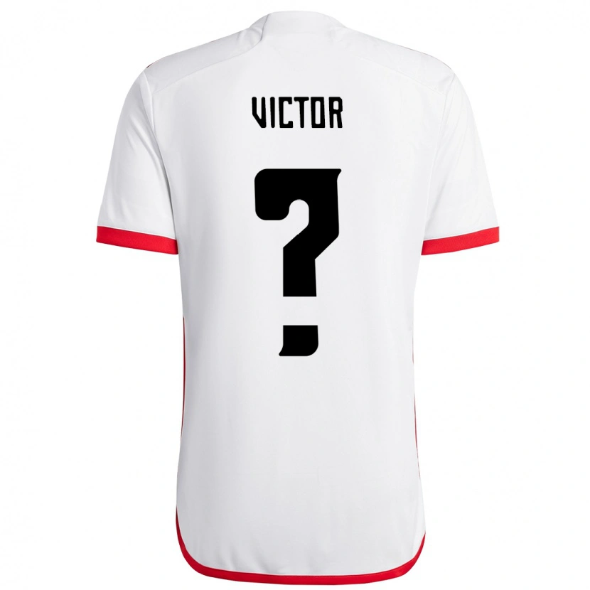 Danxen Kinder João Victor #0 Rot Schwarz Auswärtstrikot Trikot 2025/26 T-Shirt Schweiz