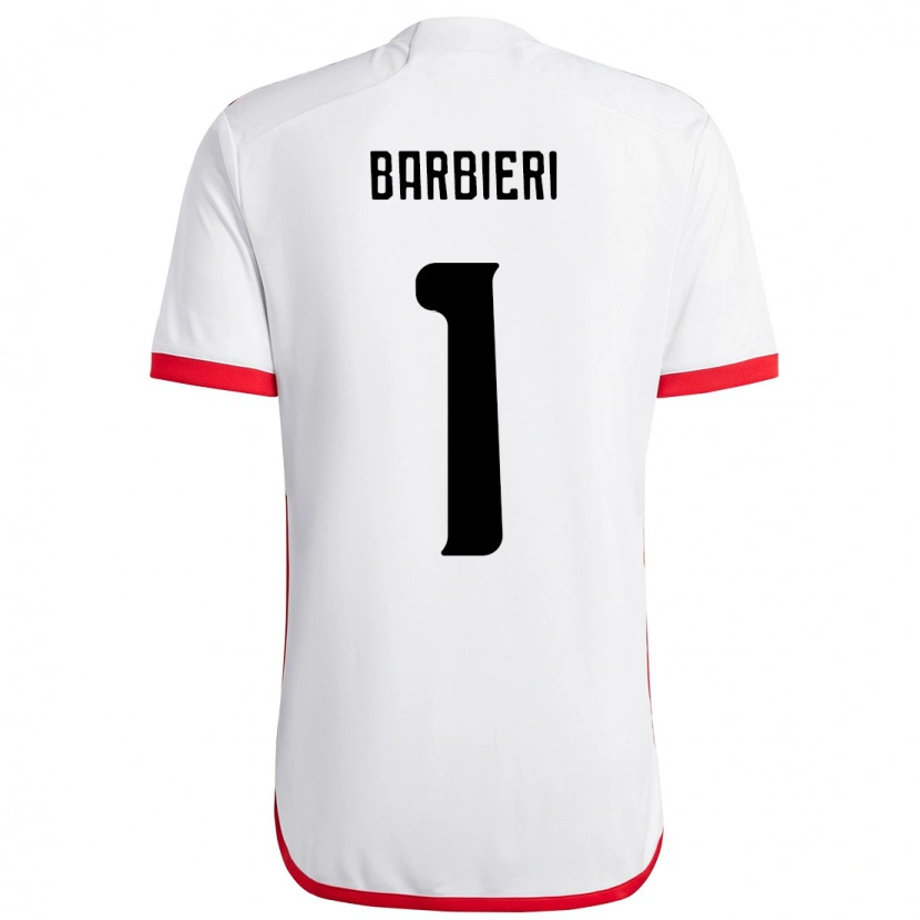 Danxen Kinder Gabi Barbieri #1 Rot Schwarz Auswärtstrikot Trikot 2025/26 T-Shirt Schweiz