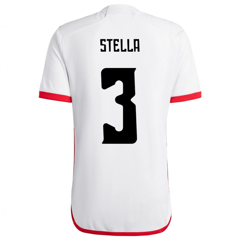 Danxen Kinder Stella #3 Rot Schwarz Auswärtstrikot Trikot 2025/26 T-Shirt Schweiz