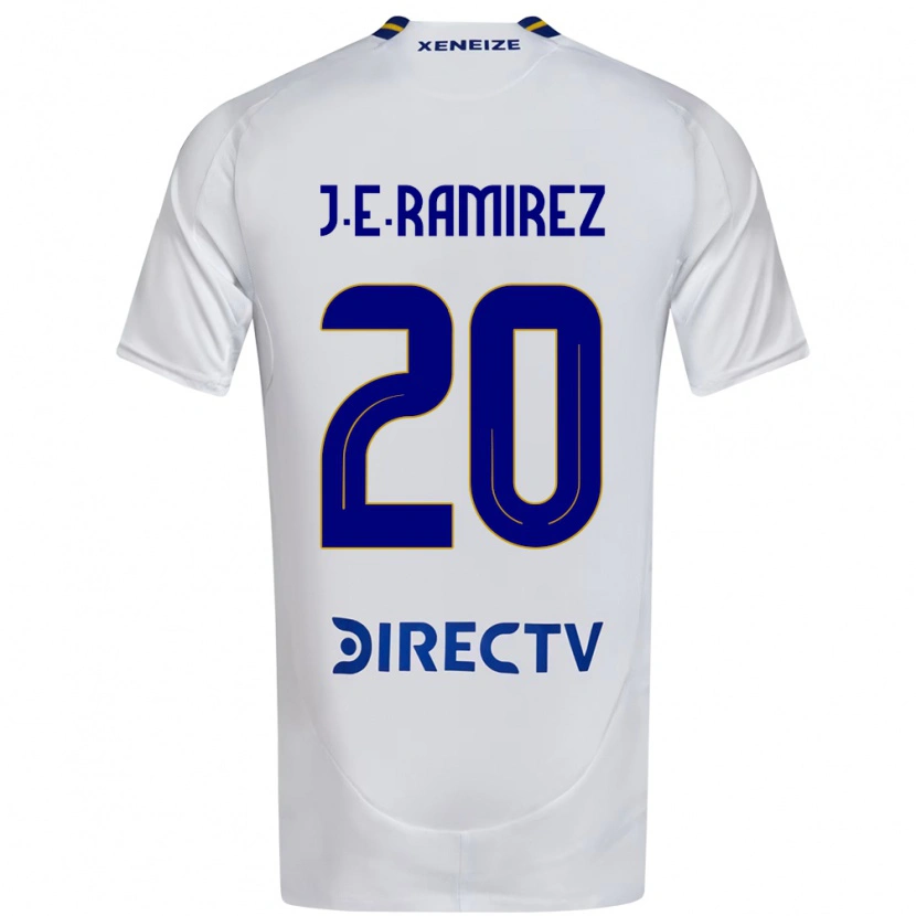 Danxen Kinder Juan Edgardo Ramirez #20 Königsblau Gelb Auswärtstrikot Trikot 2025/26 T-Shirt Schweiz