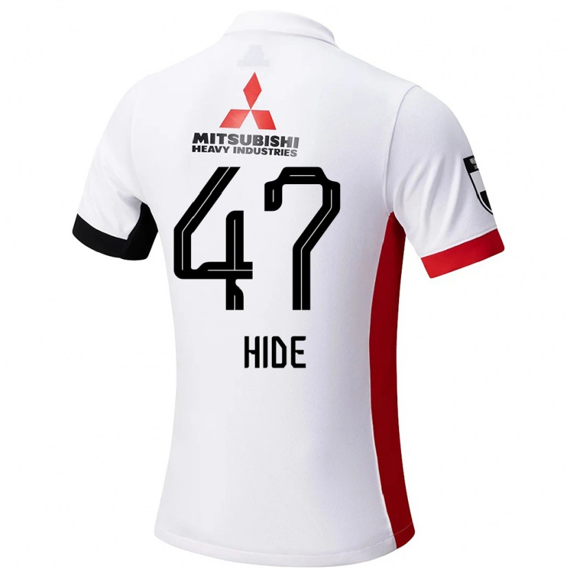 Danxen Kinder Hidetoshi Takeda #47 Rot Weiß Auswärtstrikot Trikot 2025/26 T-Shirt Schweiz