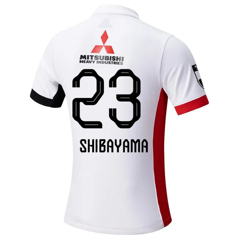 Danxen Kinder Fumina Shibayama #23 Rot Weiß Auswärtstrikot Trikot 2025/26 T-Shirt Schweiz