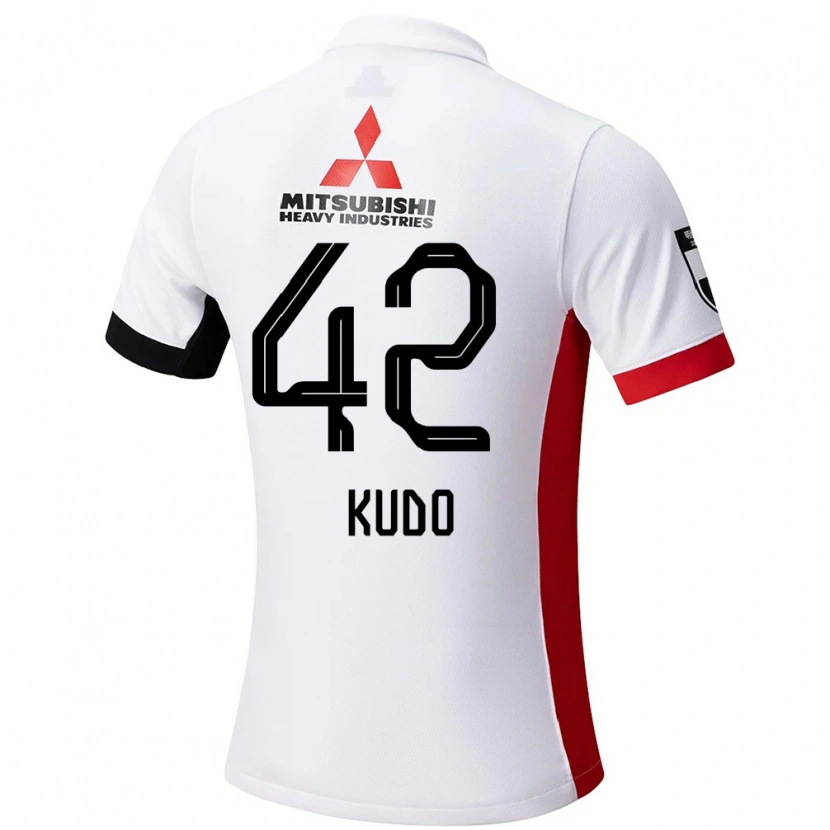 Danxen Kinder Kota Kudo #42 Rot Weiß Auswärtstrikot Trikot 2025/26 T-Shirt Schweiz