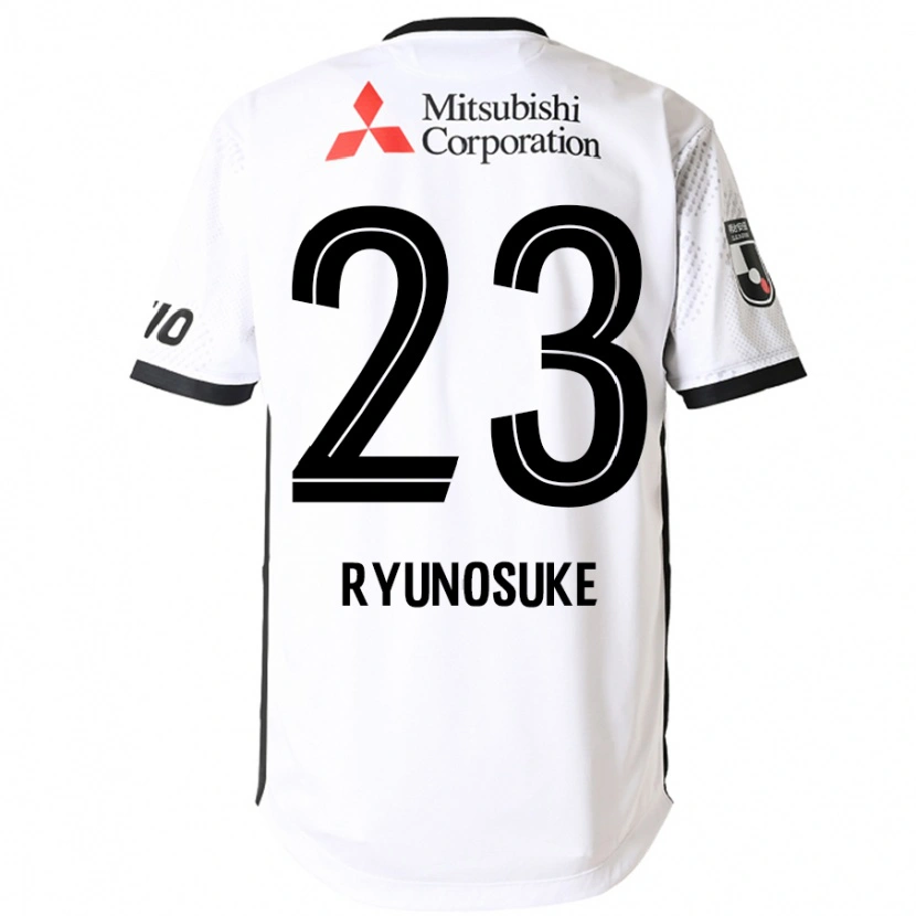 Danxen Kinder Ryunosuke Sato #23 Königsblau Weiß Auswärtstrikot Trikot 2025/26 T-Shirt Schweiz