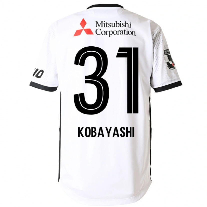 Danxen Kinder Masataka Kobayashi #31 Königsblau Weiß Auswärtstrikot Trikot 2025/26 T-Shirt Schweiz