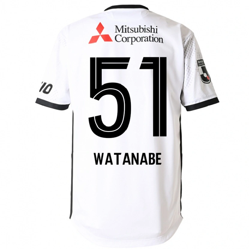 Danxen Kinder Matthew Watanabe #51 Königsblau Weiß Auswärtstrikot Trikot 2025/26 T-Shirt Schweiz