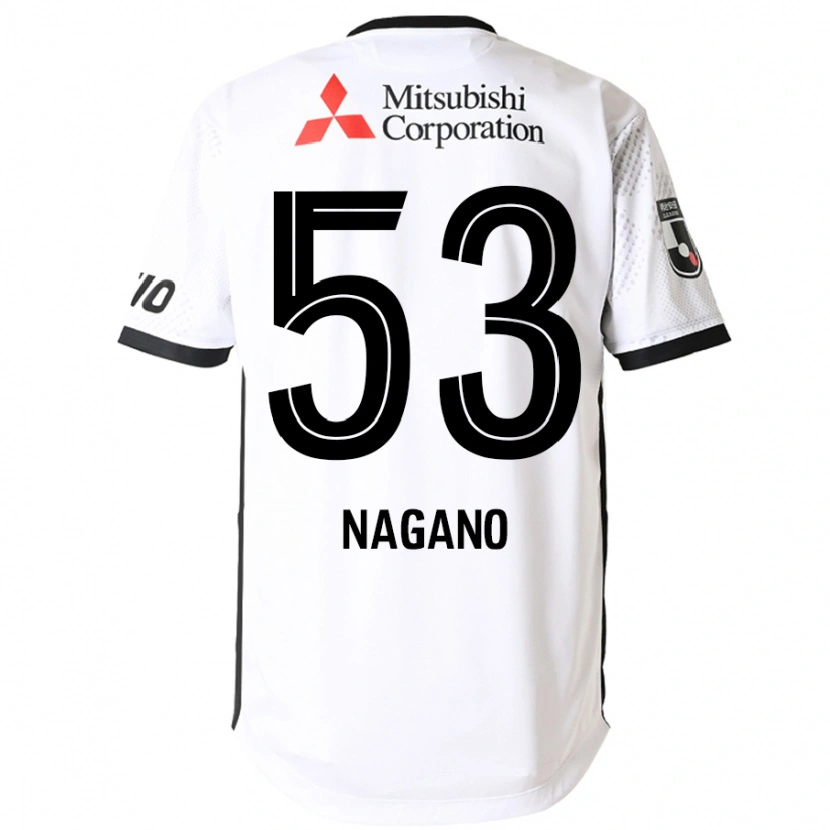 Danxen Kinder Shuto Nagano #53 Königsblau Weiß Auswärtstrikot Trikot 2025/26 T-Shirt Schweiz