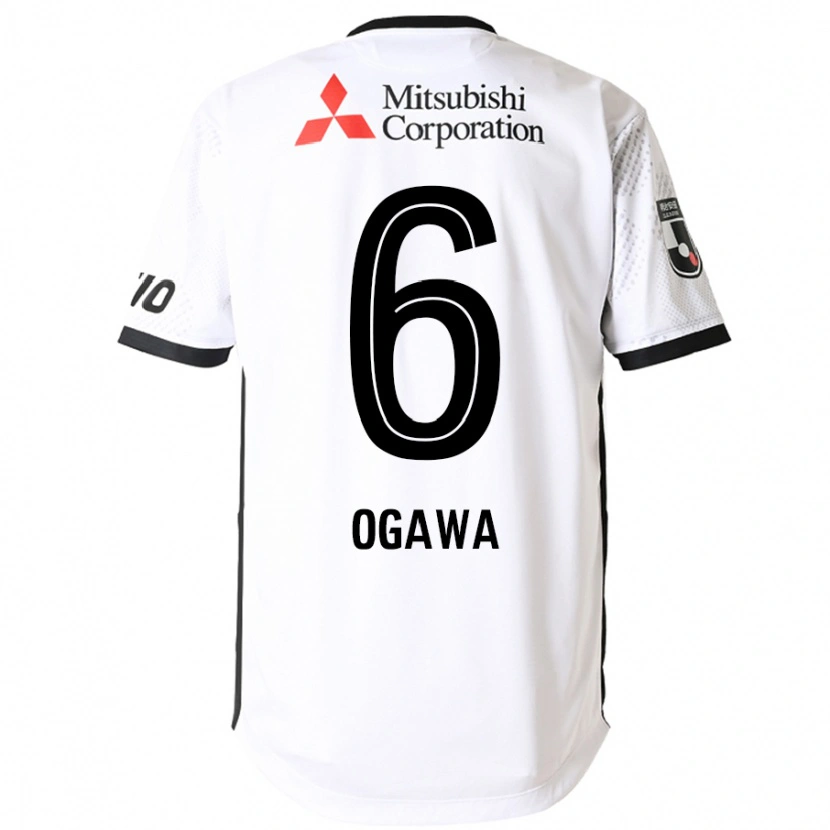 Danxen Kinder Ryoya Ogawa #6 Königsblau Weiß Auswärtstrikot Trikot 2025/26 T-Shirt Schweiz