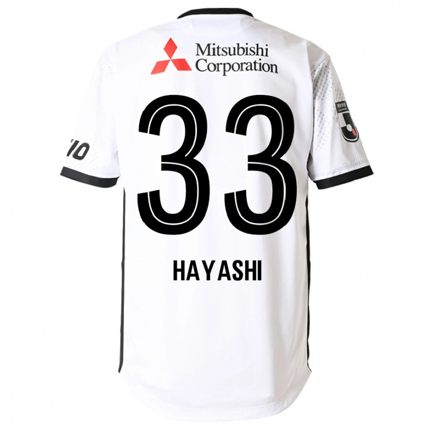 Danxen Kinder Akihiro Hayashi #33 Königsblau Weiß Auswärtstrikot Trikot 2025/26 T-Shirt Schweiz