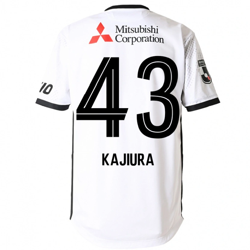 Danxen Kinder Yuki Kajiura #43 Königsblau Weiß Auswärtstrikot Trikot 2025/26 T-Shirt Schweiz