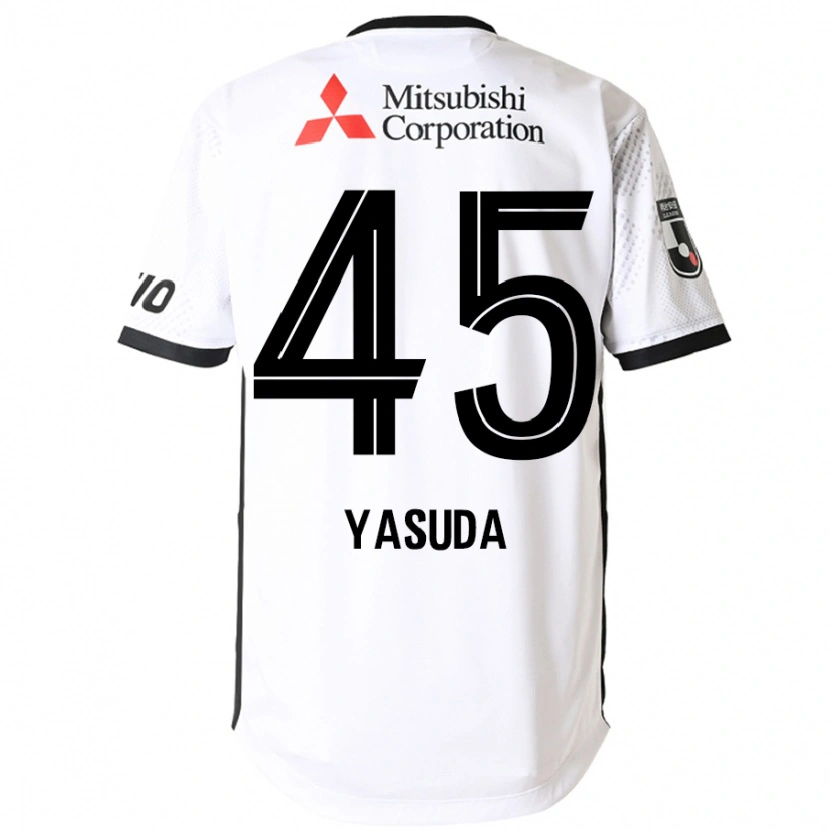 Danxen Kinder Kojiro Yasuda #45 Königsblau Weiß Auswärtstrikot Trikot 2025/26 T-Shirt Schweiz